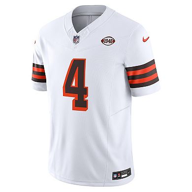 Men's Nike Deshaun Watson White Cleveland Browns Vapor F.U.S.E. Limited Jersey