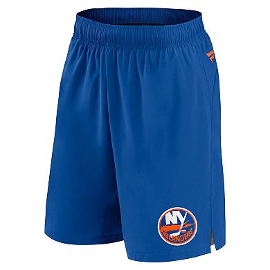 Men's Fanatics Branded Royal New York Islanders Authentic Pro Tech Shorts