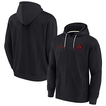 Unisex Fanatics Signature Black Atlanta United FC Super Soft Fleece Pullover Hoodie