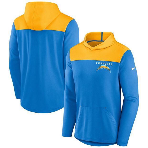 Men s Nike Powder Blue Los Angeles Chargers Fan Gear Pullover Hoodie