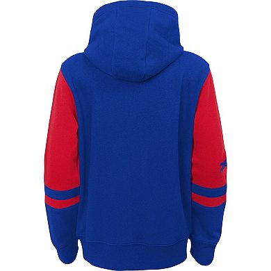 Preschool Royal Buffalo Bills Stadium Color Block Full-Zip Hoodie