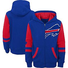 Youth Buffalo Bills Stefon Diggs Royal Mainliner Player Name & Number  Pullover Hoodie