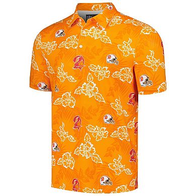 Men's Reyn Spooner Orange Tampa Bay Buccaneers Throwback Pua Performance Polo