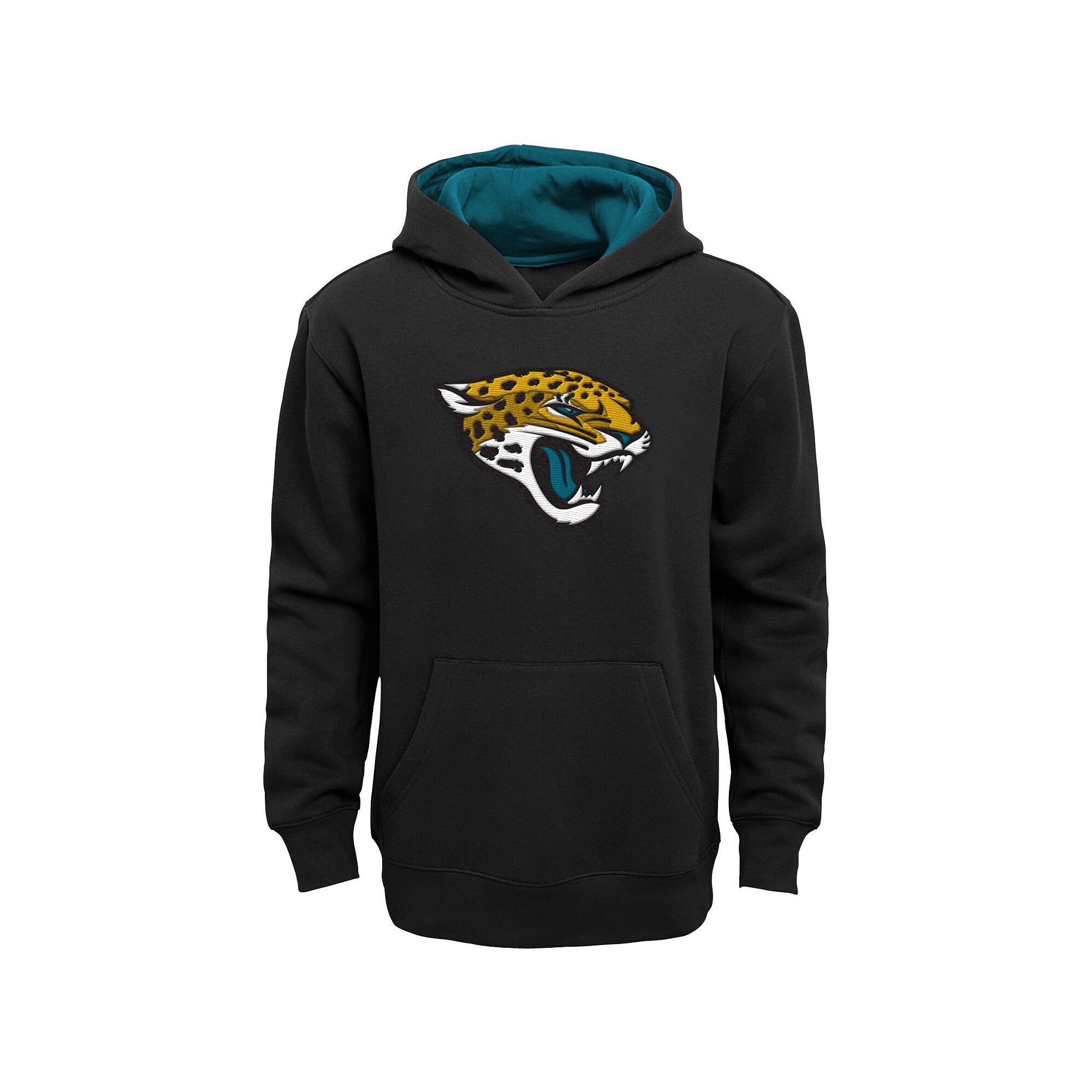 Preschool Black Jacksonville Jaguars Prime Pullover Hoodie, Boys, Size: 5/