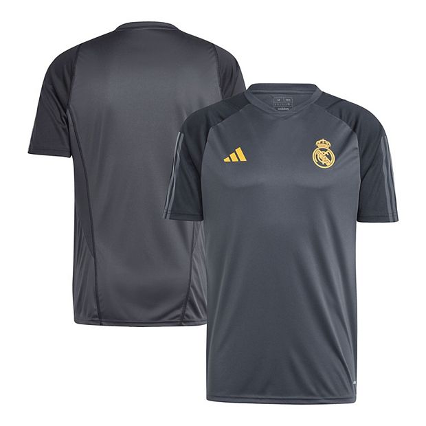Men s adidas Charcoal Real Madrid 2023 24 Training Jersey