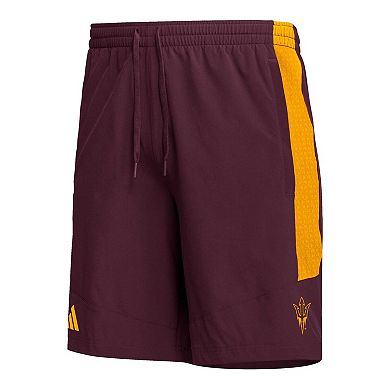 Men's adidas Maroon Arizona State Sun Devils AEROREADY Shorts
