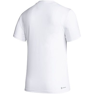 Women's adidas White Texas A&M Aggies AEROREADY Military Appreciation Pregame T-Shirt