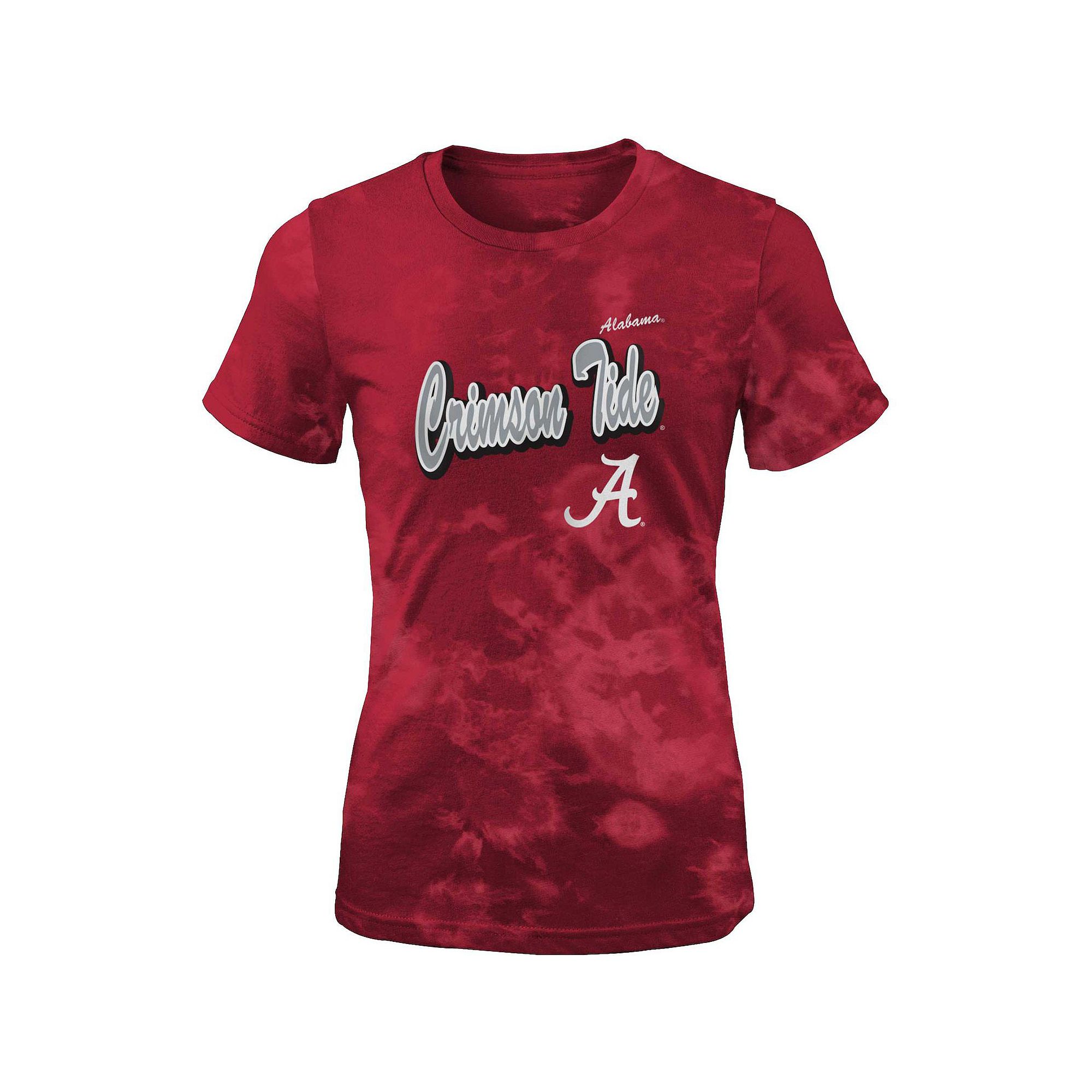 Youth Crimson Alabama Crimson Tide Dream Team T-Shirt, Girls, Size: YTH La