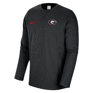 Men's Nike Black Georgia Bulldogs Pullover Sweatshirt