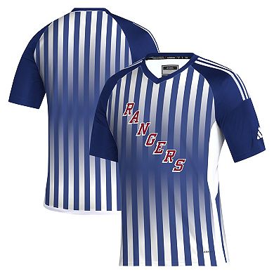 Men's adidas Blue New York Rangers AEROREADY Raglan Soccer Top