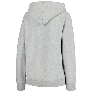 Women's New Era Gray Buffalo Bills Floral Raglan Pullover Hoodie