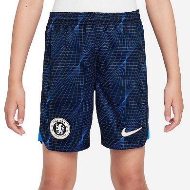 Youth Nike Navy Chelsea 2023/24 Away Stadium Replica Shorts
