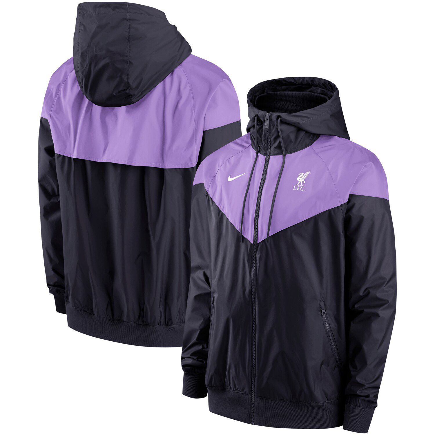 Nike windrunner black outlet teal purple