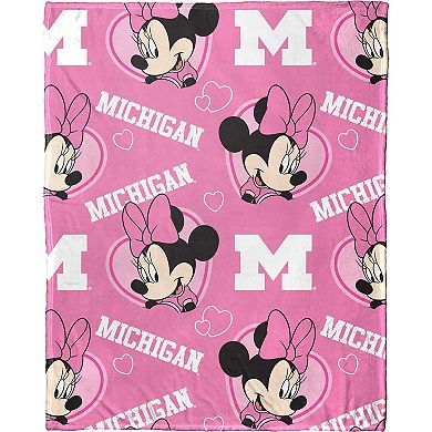 Northwest x Disney Michigan Wolverines Minnie Hugger Pillow & Silk ...