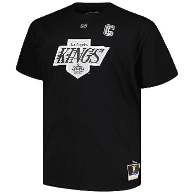 Men's Profile Wayne Gretzky Black Los Angeles Kings Big & Tall Name & Number T-Shirt