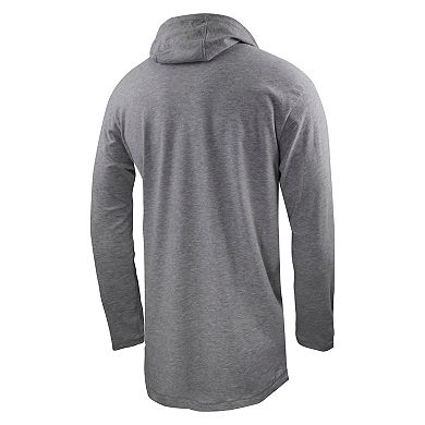 Men's Nike Heather Gray Air Force Falcons Rivalry Pullover Long Sleeve Hoodie T-Shirt