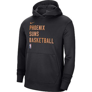 Unisex Nike Black Phoenix Suns 2023/24 Performance Spotlight On-Court Practice Pullover Hoodie