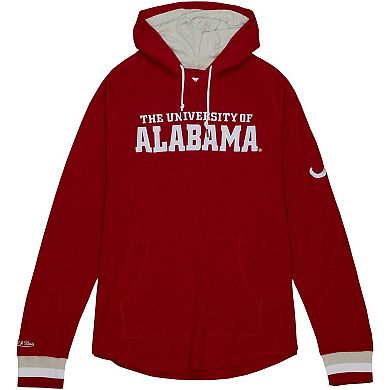 Men's Mitchell & Ness Crimson Alabama Crimson Tide Legendary Raglan Pullover Hoodie