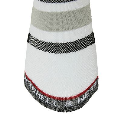 Unisex Mitchell & Ness White Las Vegas Raiders Interception Crew Socks