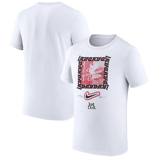 Men's Nike White Liverpool DNA T-Shirt