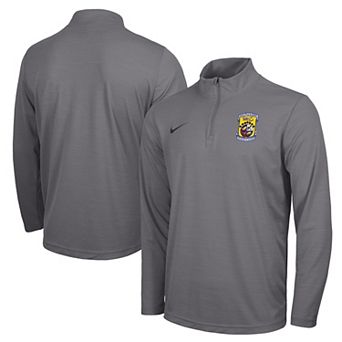 Men's Nike Charcoal Air Force Falcons Rivalry Intensity Quarter-Zip Pullover Top