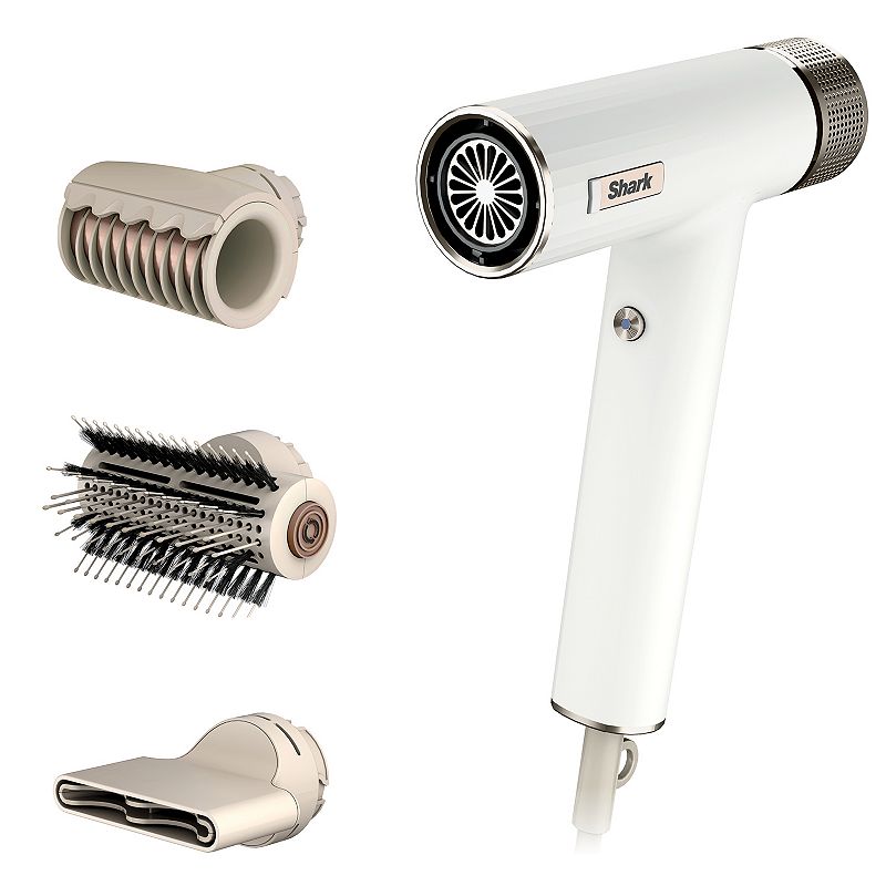 Shark® SpeedStyle RapidGloss Finisher and High-Velocity Dryer (HD331), White