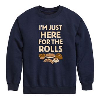 Boys 8-20 Here For The Rolls Fleece Sweatshirt