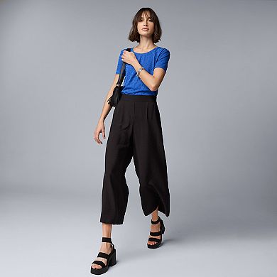 Short Chino Femme Bleu Marine Simply Vera Vera Wang - Taille 12, Coupe Casual, 2 Poches
