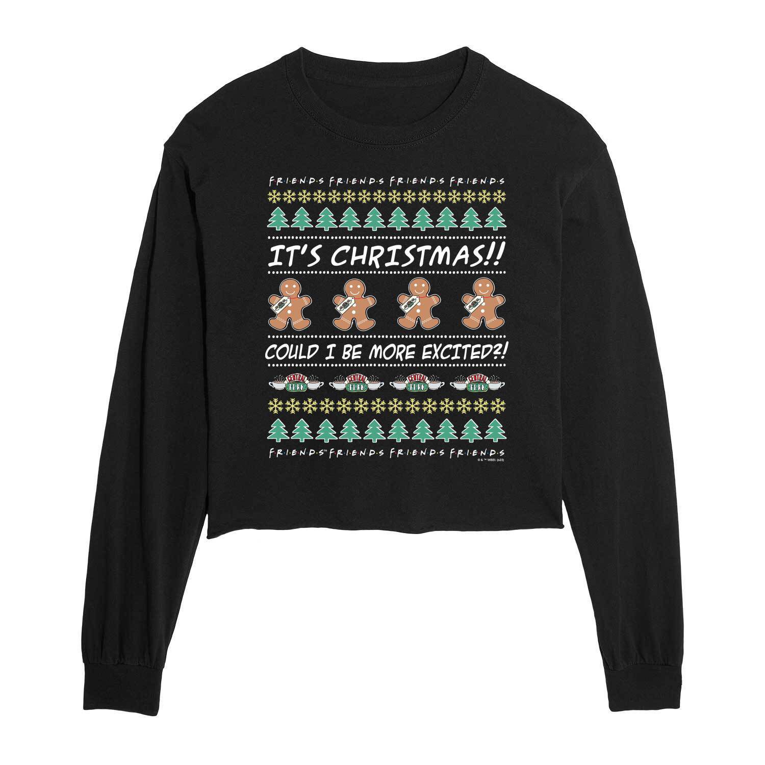 Crop top ugly christmas on sale sweater