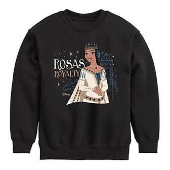 Disney's Wish Boys 8-20 Rosas Royalty Fleece Sweatshirt