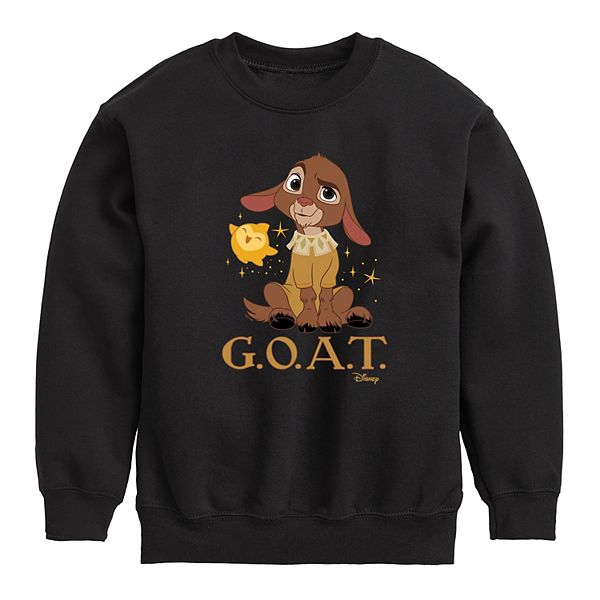 Disney's Wish Boys 8-20 Valentino Goat Fleece Sweatshirt, Boy's, Size: Small, Black