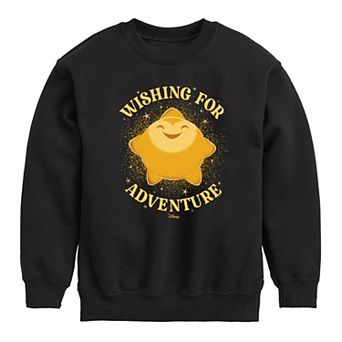 Disney's Wish Boys 8-20 Wishing For Adventure Fleece Sweatshirt