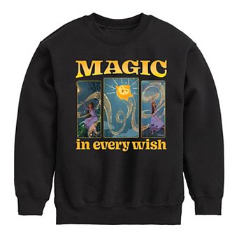 Disney's Wish Boys 8-20 Magic In Every Wish Fleece Sweatshirt