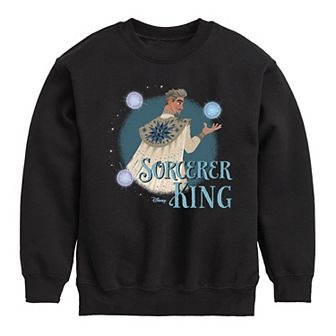Disney's Wish Boys 8-20 Sorcerer King Fleece Sweatshirt