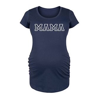 Maternity Mama Block Letters Graphic Tee