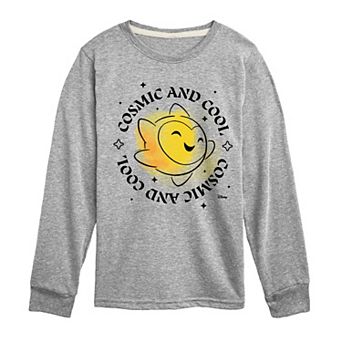 Disney's Wish Boys 8-20 Cosmic Cool Star Long Sleeve Graphic Tee