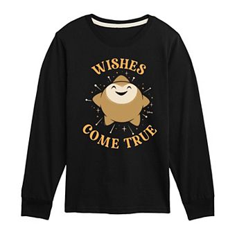 Disney's Wish Boys 8-20 Wishes Come True Long Sleeve Graphic Tee