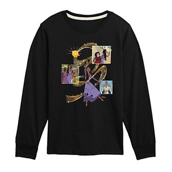 Disney's Wish Boys 8-20 Asha and Friends Long Sleeve Graphic Tee