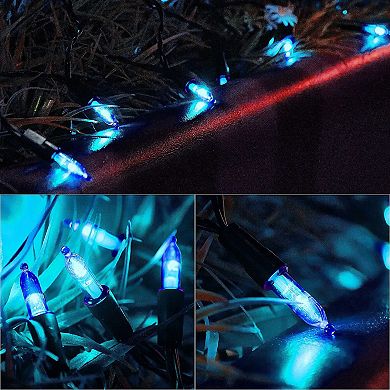 Twinkle Star 50 Led Battery Operated Christmas Lights 16 Ft Mini String Lights