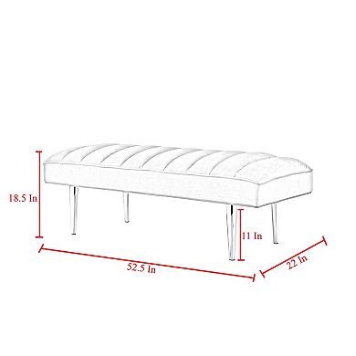 Brentley Bench Upholstered