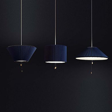 Shape Changing LED Pendant Lamp with Lampshade