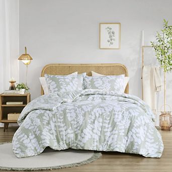 510 Design Aria Floral Print Reversible Comforter Set