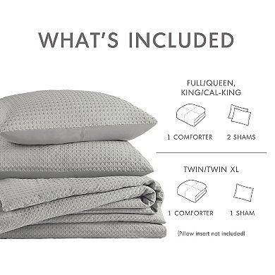 510 Design Mina Waffle Textured Comforter Set