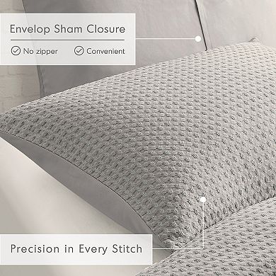 510 Design Mina Waffle Weave Textured Comforter Set