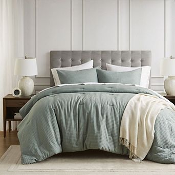510 Design Mina Waffle Textured Comforter Set