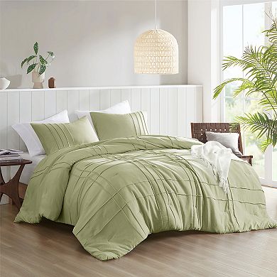 510 Design Porter Soft Washed Pleated Comforter Set