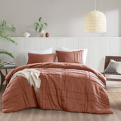 510 Design Porter Soft Washed Pleated Comforter Set