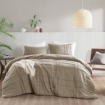 510 Design Porter Soft Washed Pleated Comforter Set