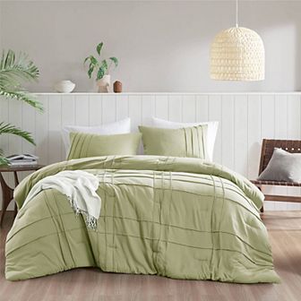 510 Design Porter Soft Washed Pleated Comforter Set