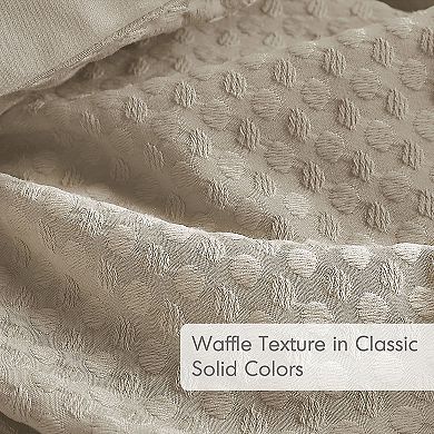 510 Design Mina Waffle Textured Duvet Cover Set